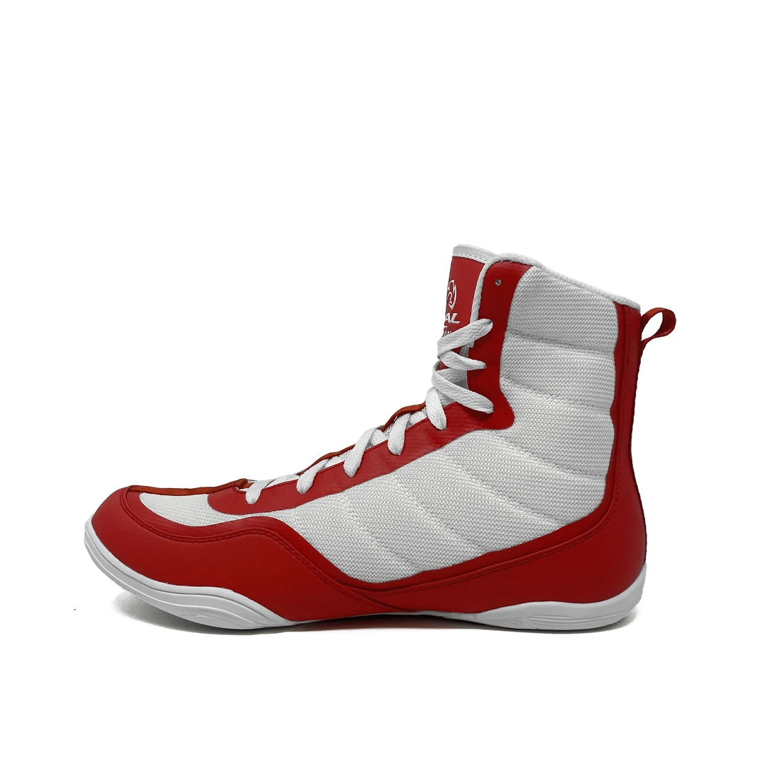 Rival RSX Future Boxing Boots White Red Blue 5