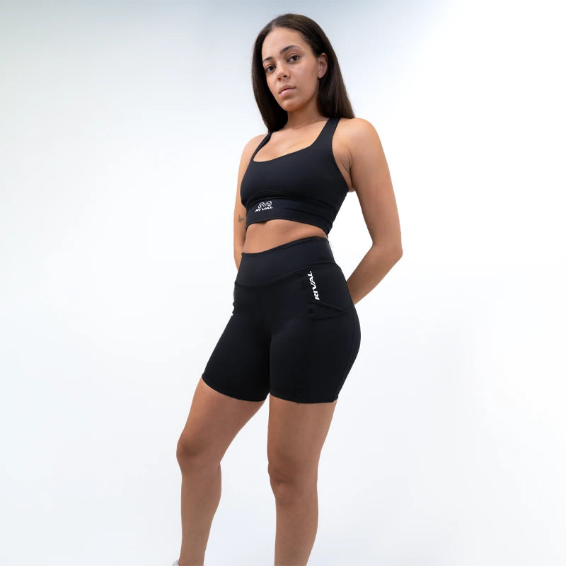 Rival Women s High Rise Biker Shorts