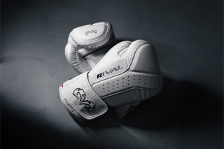 Rival white boxing gloves