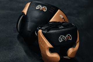 Rival boxing headgear and no-foul protector
