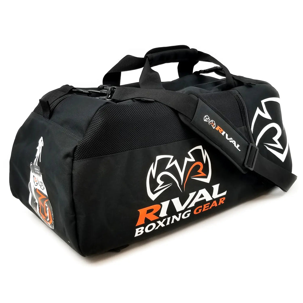 Rival RGB50 Gym Bag Black Rival Boxing Gear Canada