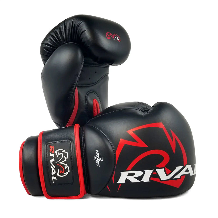 RIVAL Wrist Bolt ボクシンググローブ 黒/赤 RS4 Aero Sparring Gloves 2.0 – Rival Boxing Gear Canada