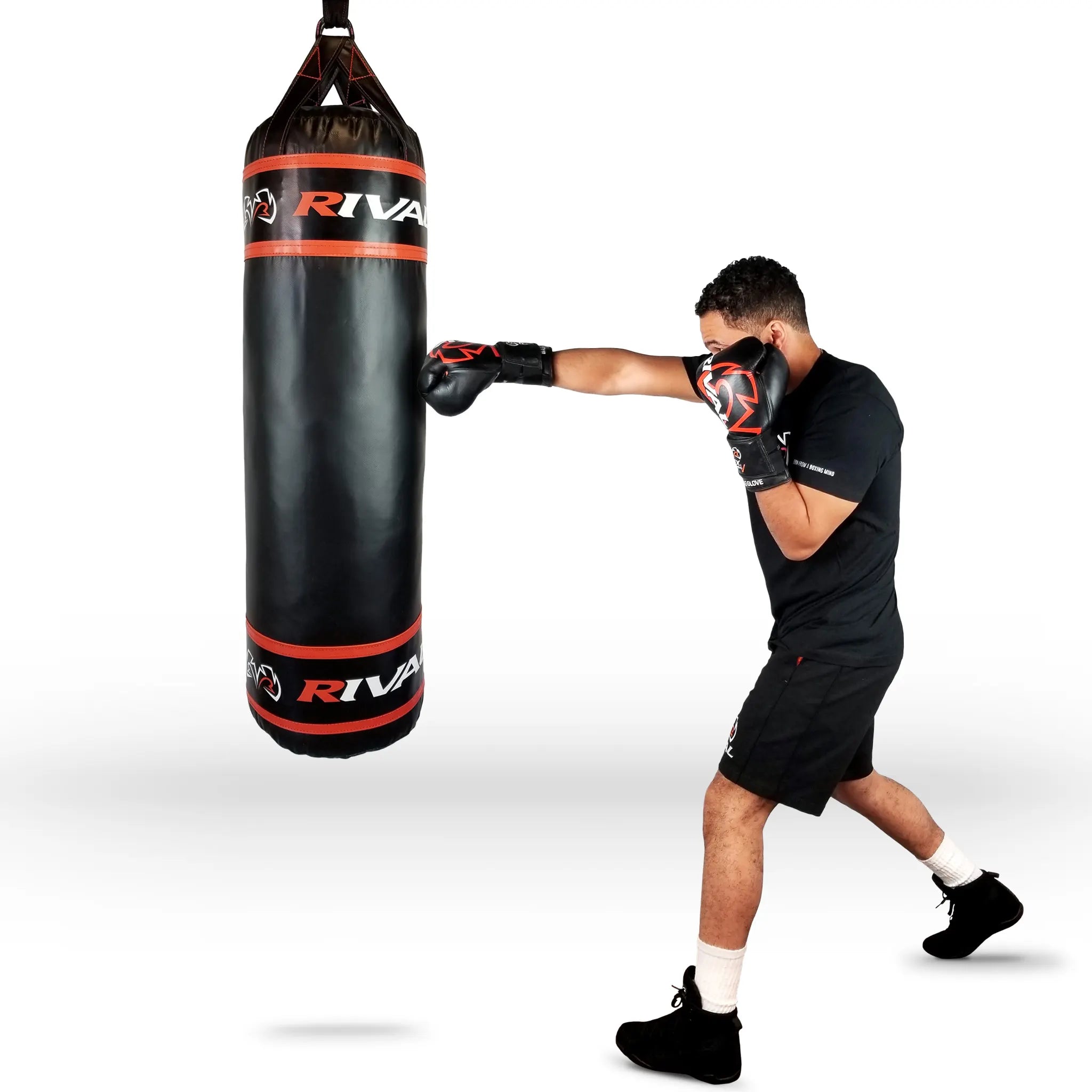 Sac De Frappe Everlast Junior 2 Pieds (61cm) - Cuir Synthétique Noir - Neuf (vérifié)