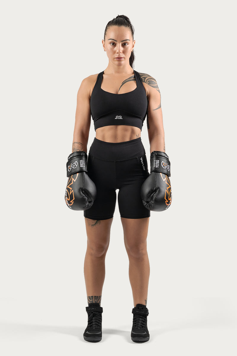 Buttery Stretch Cross-Back Sports Bra – Rival Boxing Gear Canada