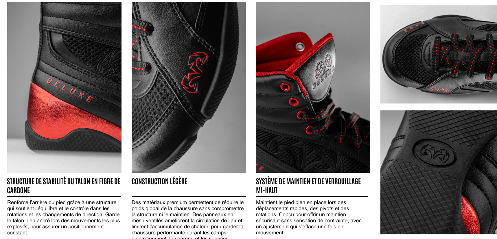 Bottes de boxe RSX-Guerrero Deluxe 2026
