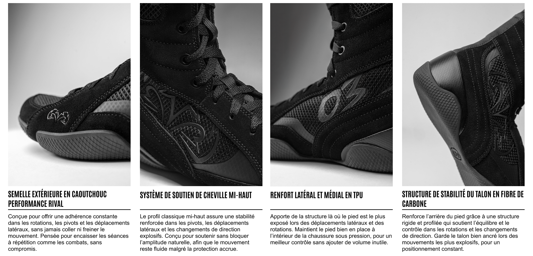 Bottes de boxe RSX-Guerrero 03 taille haute 2026