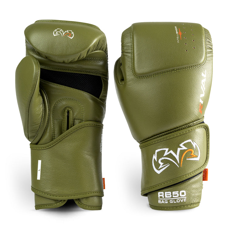 RB50 Intelli-Shock Compact Bag Gloves – Rival Boxing Gear Canada