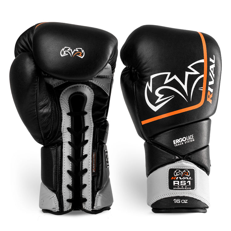 RS1 Leather Pro Sparring Gloves – Rival Boxing Gear Canada