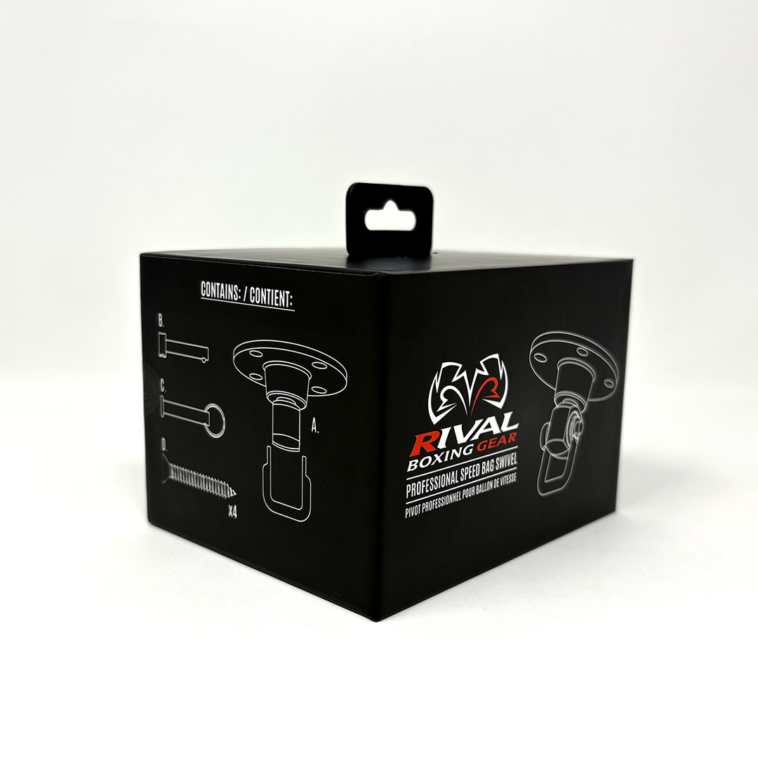 Professional Speed Bag Swivel (BLACK) – Rival Boxing Gear Canada