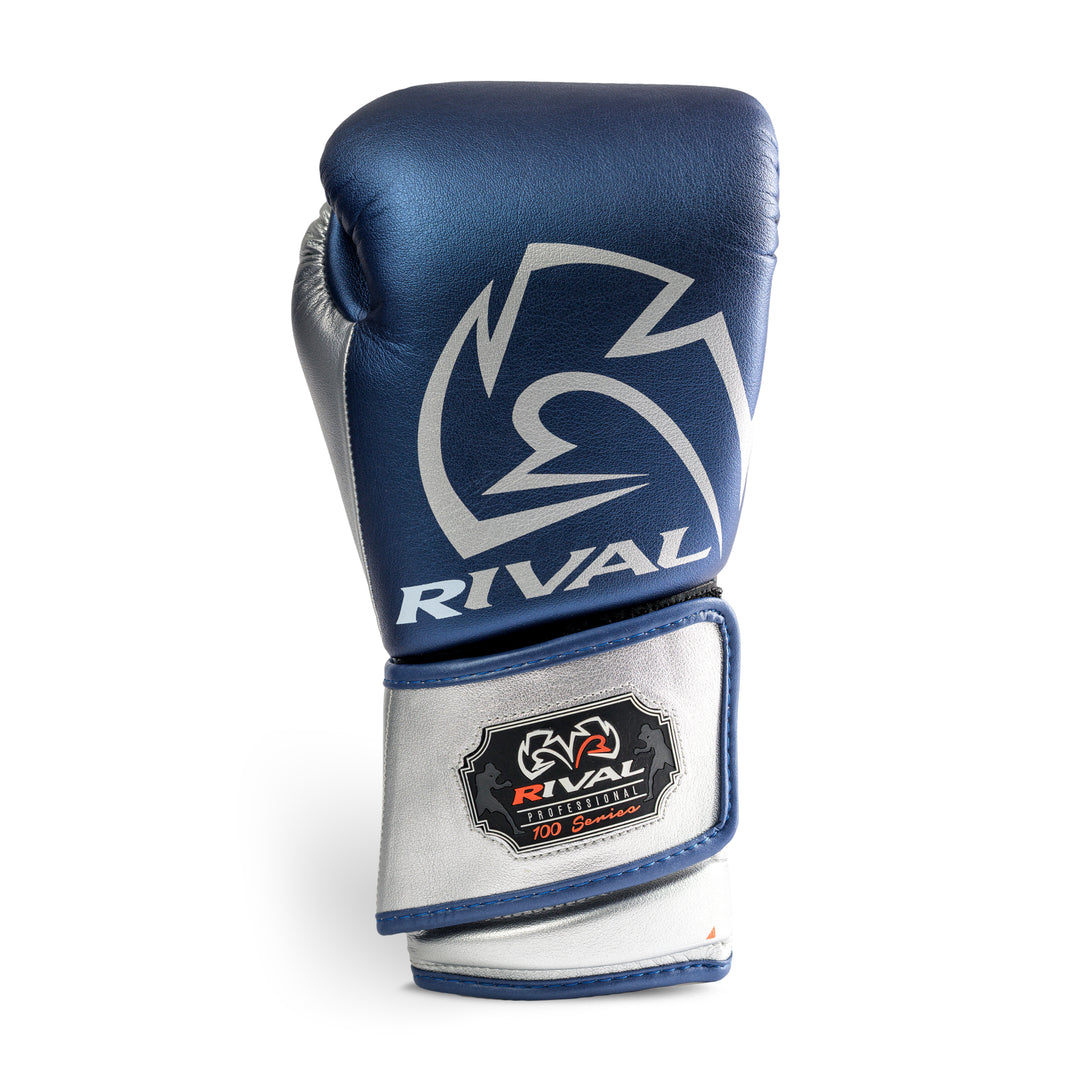 Rival RB100-プロフェッショナル バッグ・グローブ/ブルー×シルバー Rival RB100-プロフェッショナル バッグ・グローブ/ブルー×シルバー
