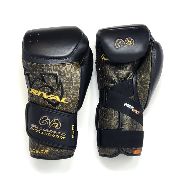 Gants de sac Rival RFX-Guerrero Intelli-Shock Édition Peau de croco